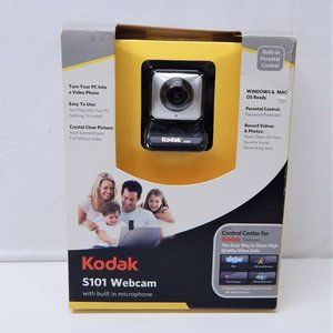 NEW Kodak Webcam Built In Microphone S101